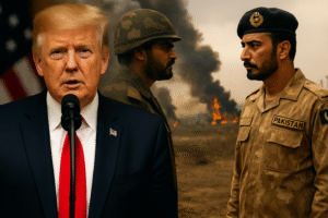 Trump Confirms India–Pakistan Ceasefire